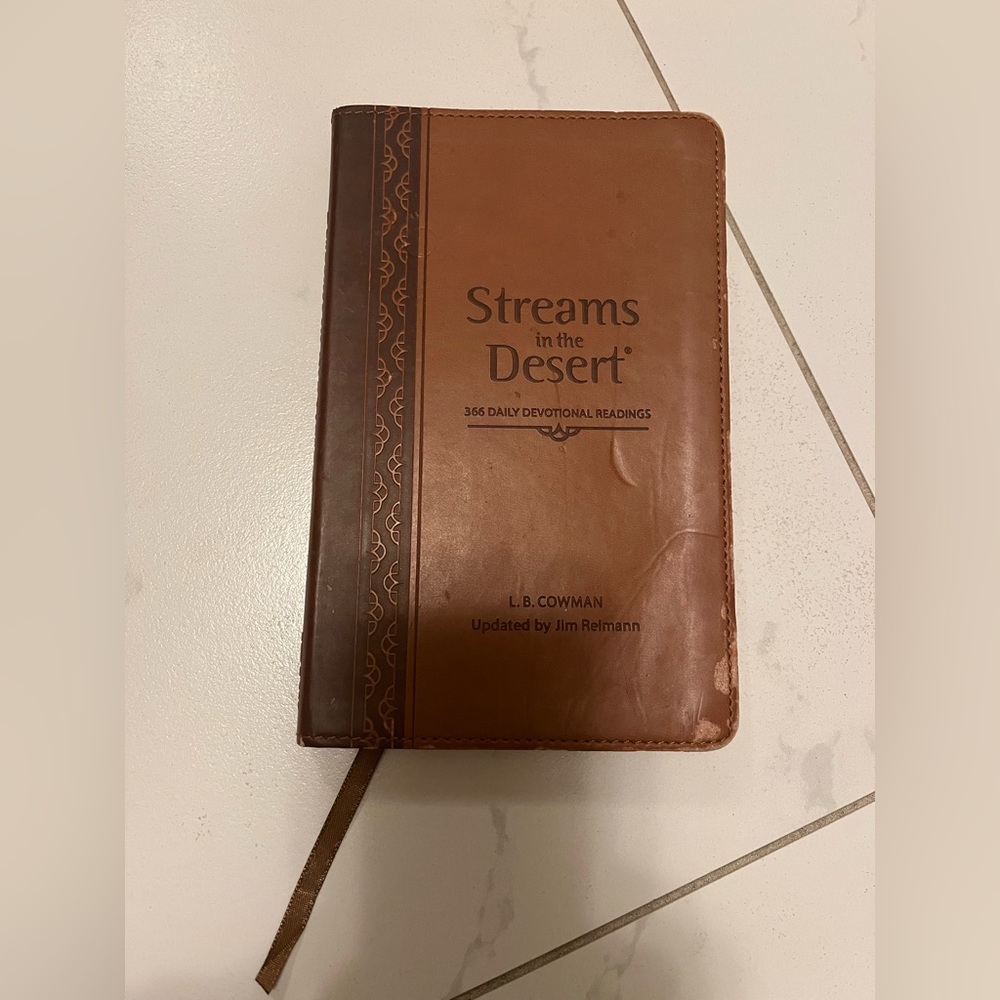 Streams in the Desert Devotional Book
